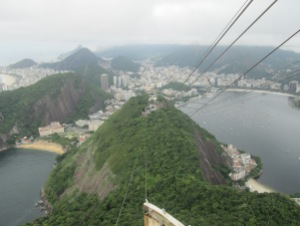 View from the cable car.